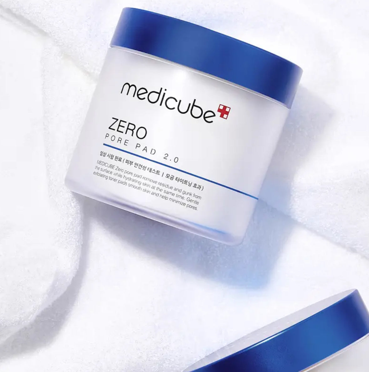 Medicube Zero Pore Pad 2.0 Dual Texture Facial Toner with Lactic & Salicylic Acid for Exfoliation and Pore Care