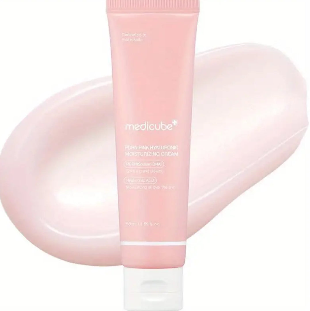 Medicube pink hydrating cream with niacinamide & moisturiser