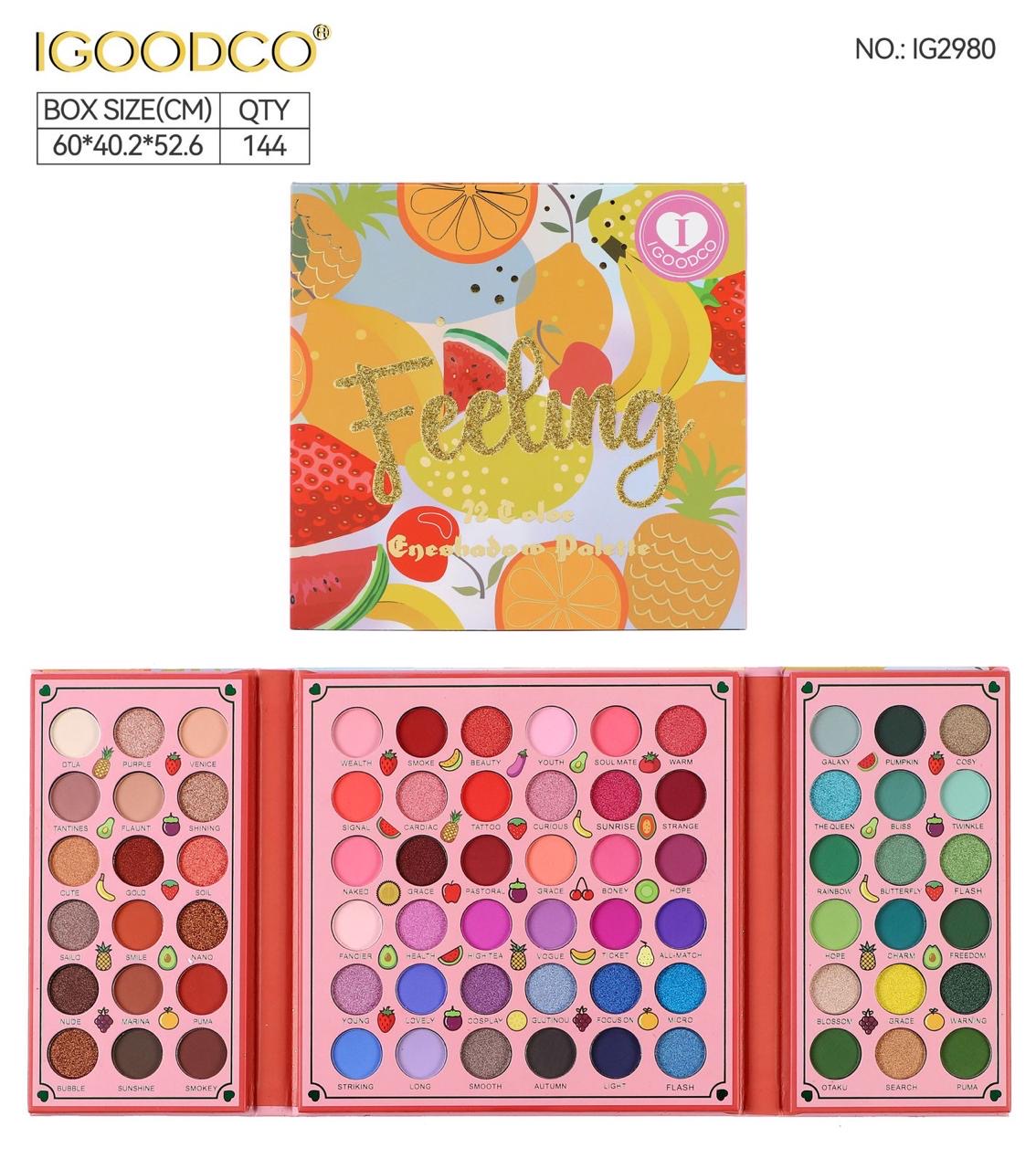 Summer eyeshadow