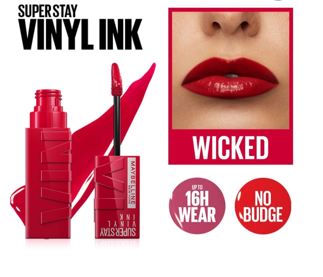 Maybelline vinyl ink lipgloss