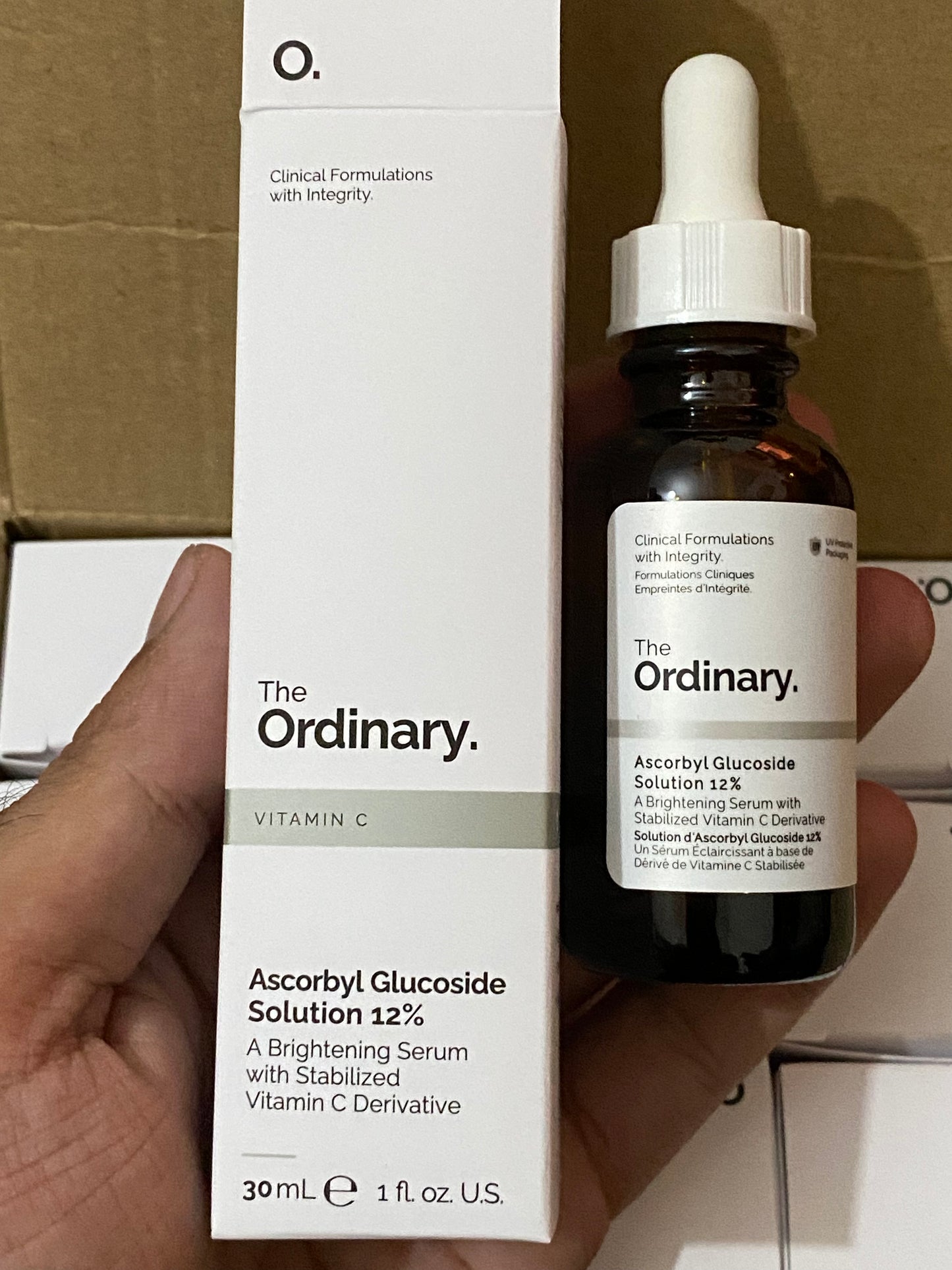 The ordinary ascorbyl glucoside solution 12%