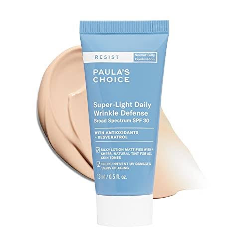 PAULA'S
CHOICE
Super-Light Daily
Wrinkle Defense
Broad Spectrum SPF 30