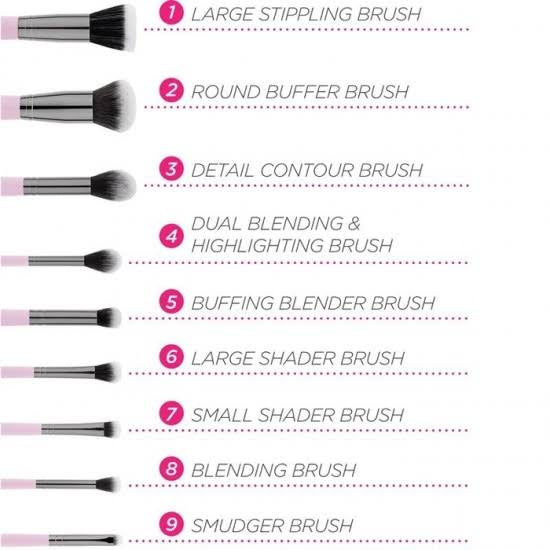 Bh mrs bella brush set