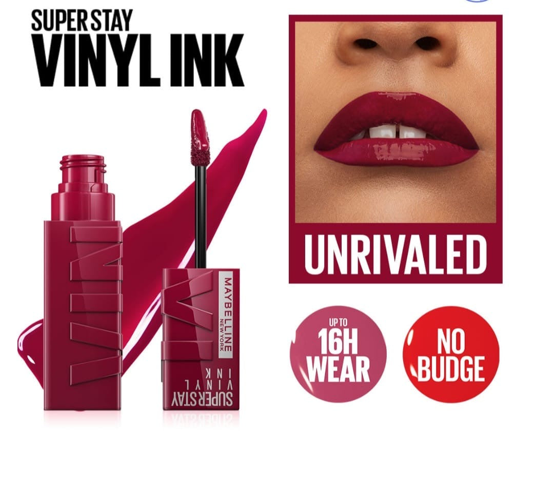 Maybelline vinyl ink lipgloss