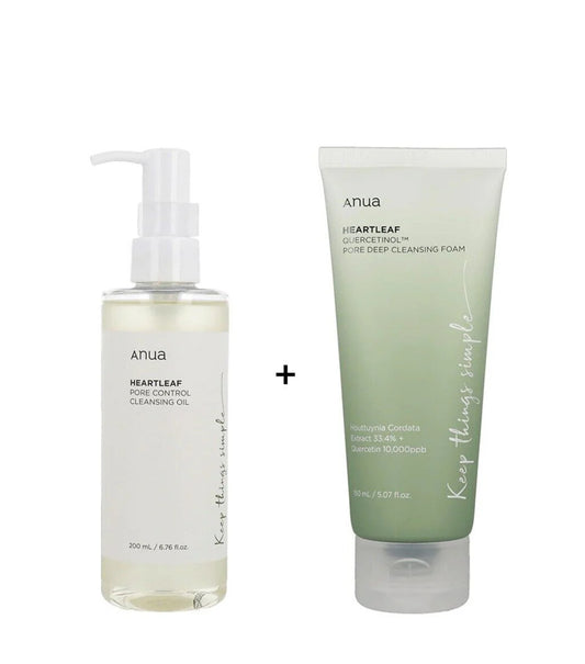 Anua Cleansing bundle SET (Cleansing Oil+Foam cleanser )