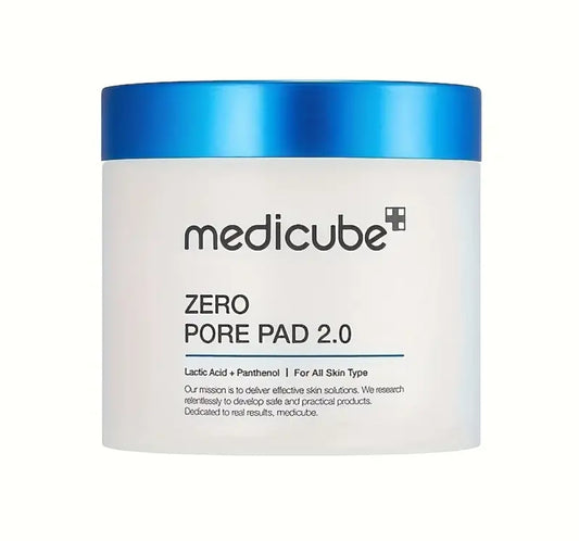 Medicube Zero Pore Pad 2.0 Dual Texture Facial Toner with Lactic & Salicylic Acid for Exfoliation and Pore Care