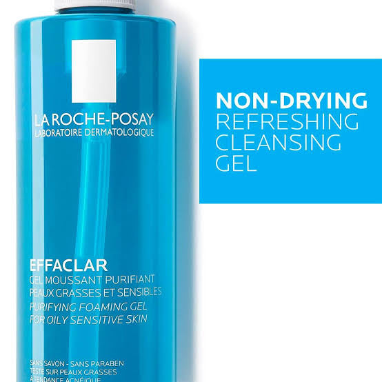 LA ROCHE POSAY EFFACLAR
GELMOUSSANT PURIFIANT
PEAUX GRASSES ET SENSIBLES
PURIFYING FOAMING GEL
FOROIL Y SENSITIVE