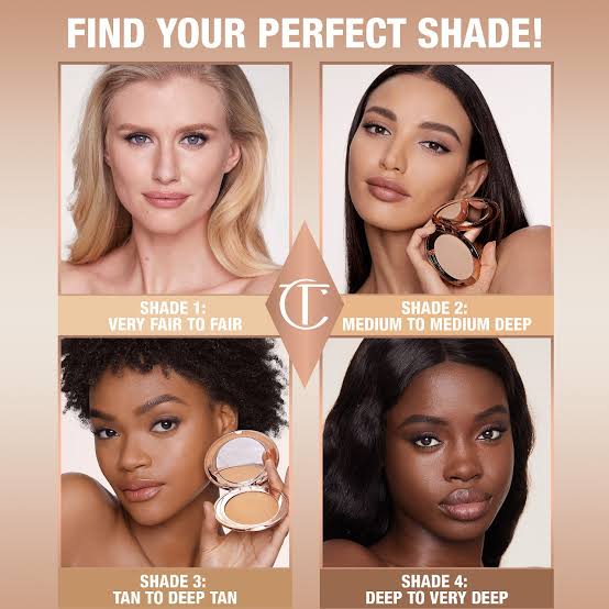 charlotte tilbury compact powder full size pre booking