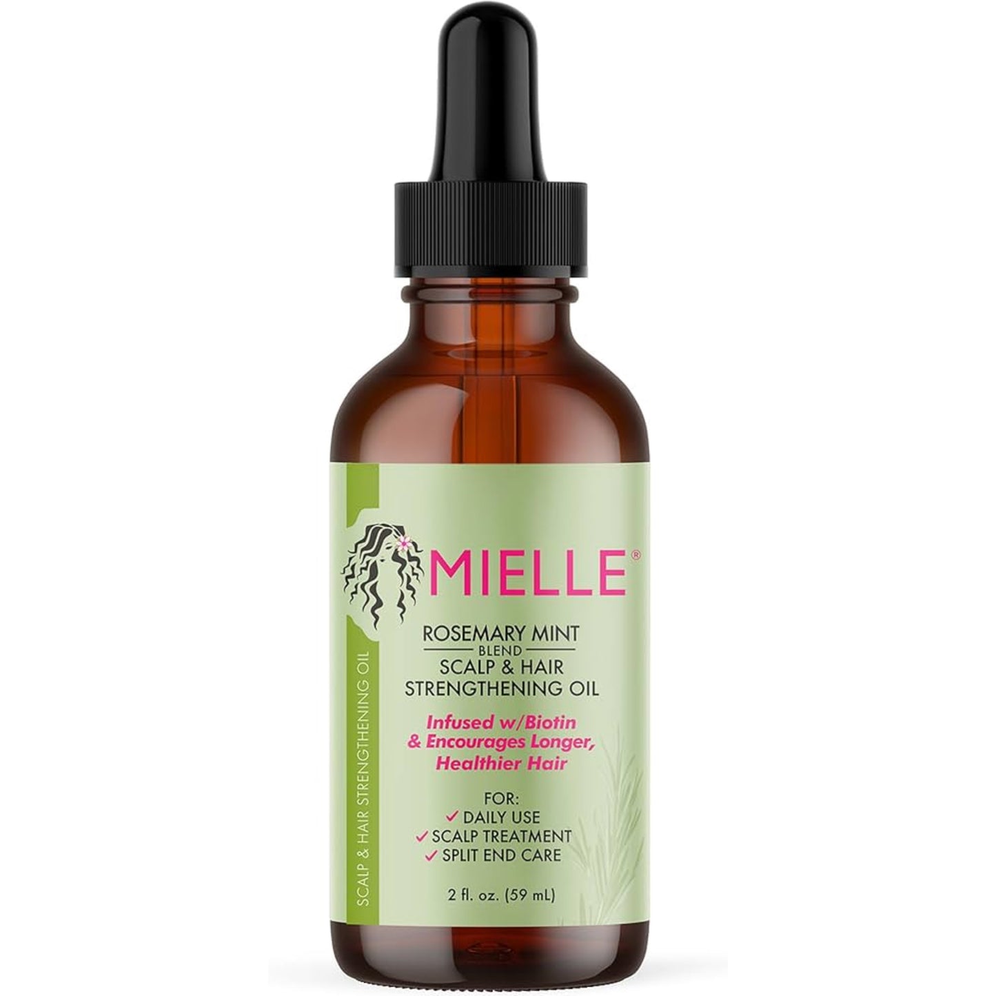 MIELLE ROSEMARY MINT
BLEND
SCALP & HAIR
STRENGTHENING OIL