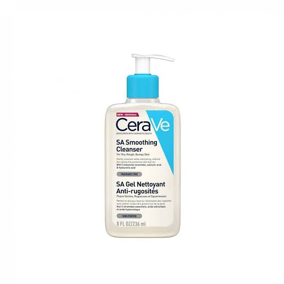 cerave sa smoothing cleanser (236ml)