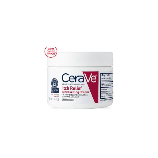 Cerave itch relief moisturising cream