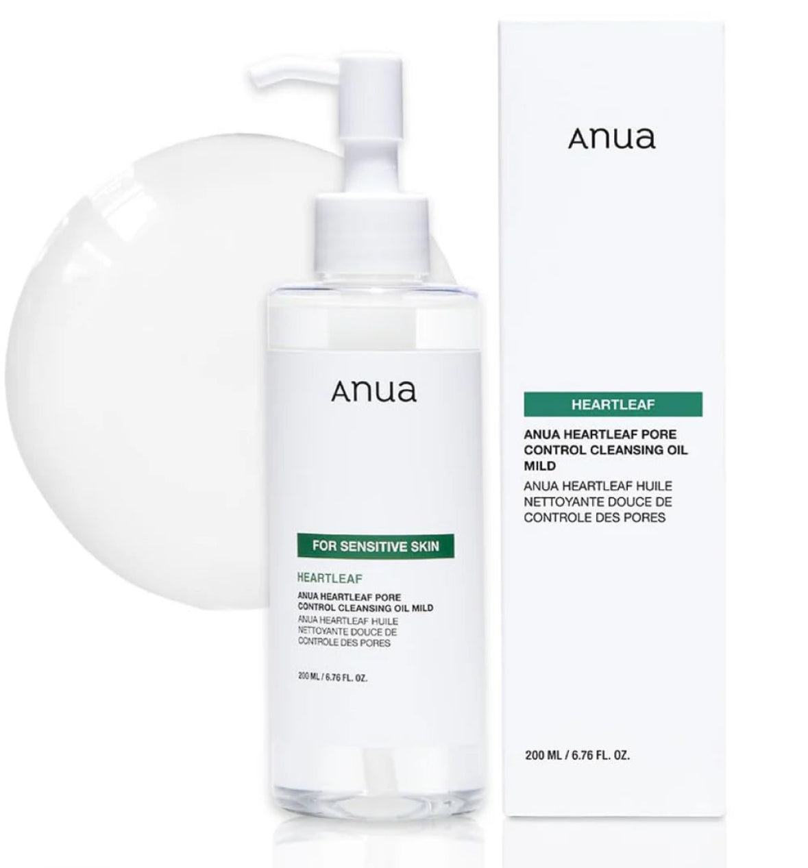 Anua Heartleaf Pore Control Cleansing Oil Mild - Sensitive Skin