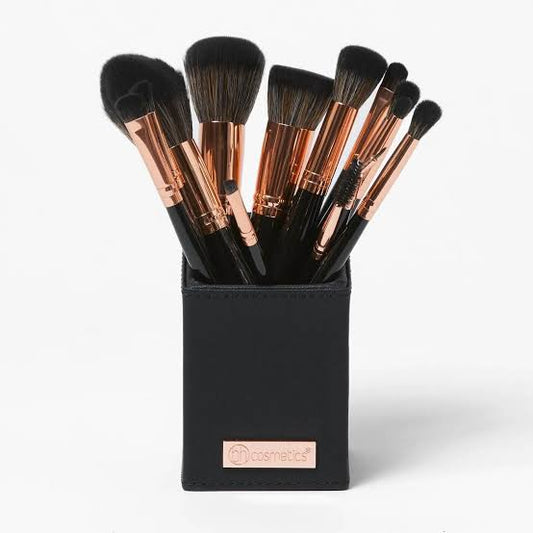 Bh rose gold signature brush set