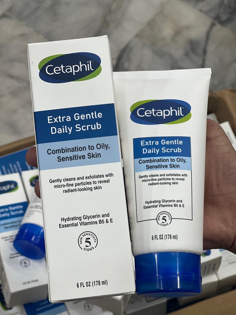 Cetaphil extra gentle daily scrub