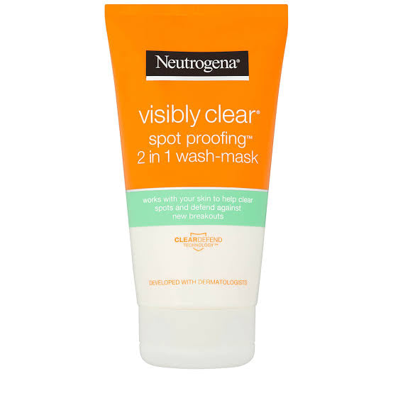 Neutrogena Visibly Clear Spot Proofing 2-in-1 Wash/ Mask