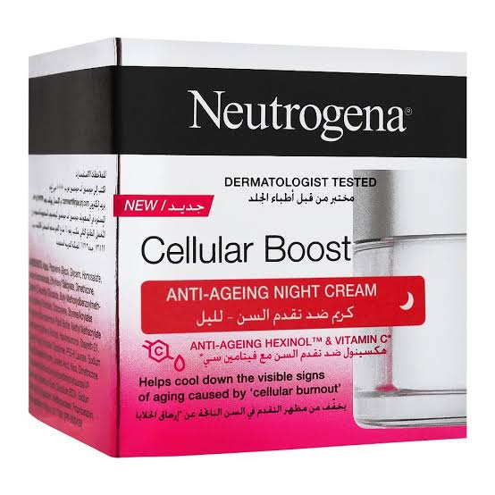 Neutrogena Cellular Boost Anti-Ageing Night Cream, 50ml